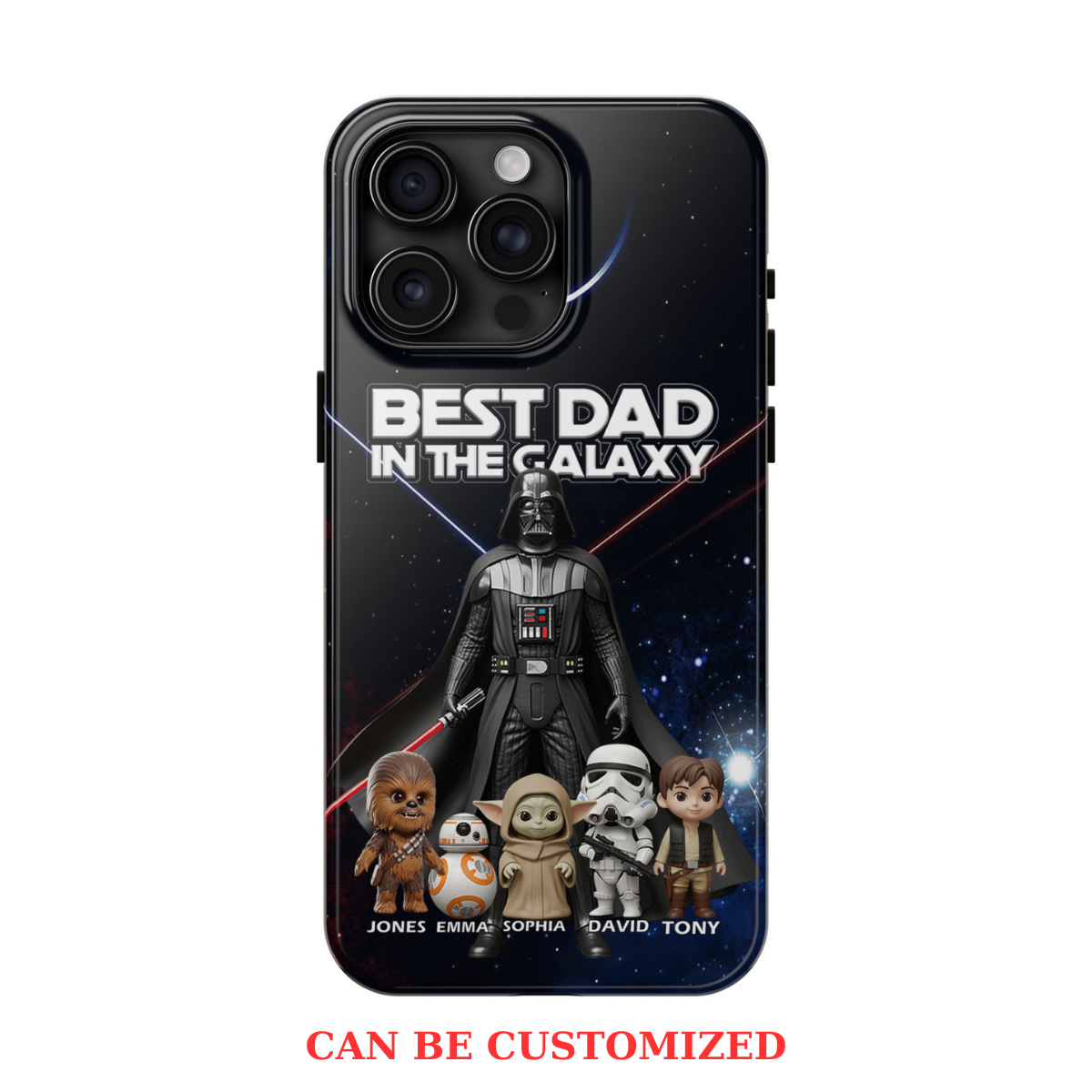 Best Dad In The Galaxy – Personalized The Force Star...