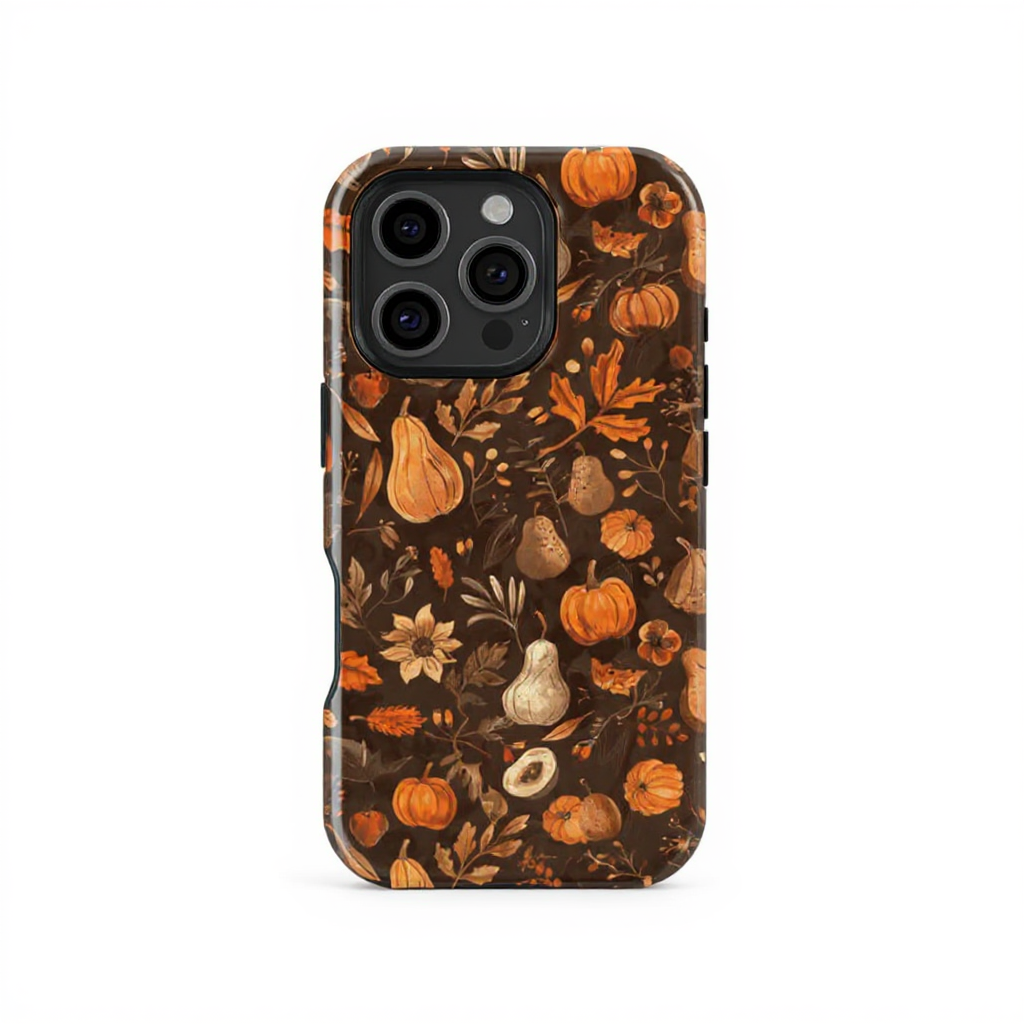 Autumn Harvest Floral Tough Phone Case