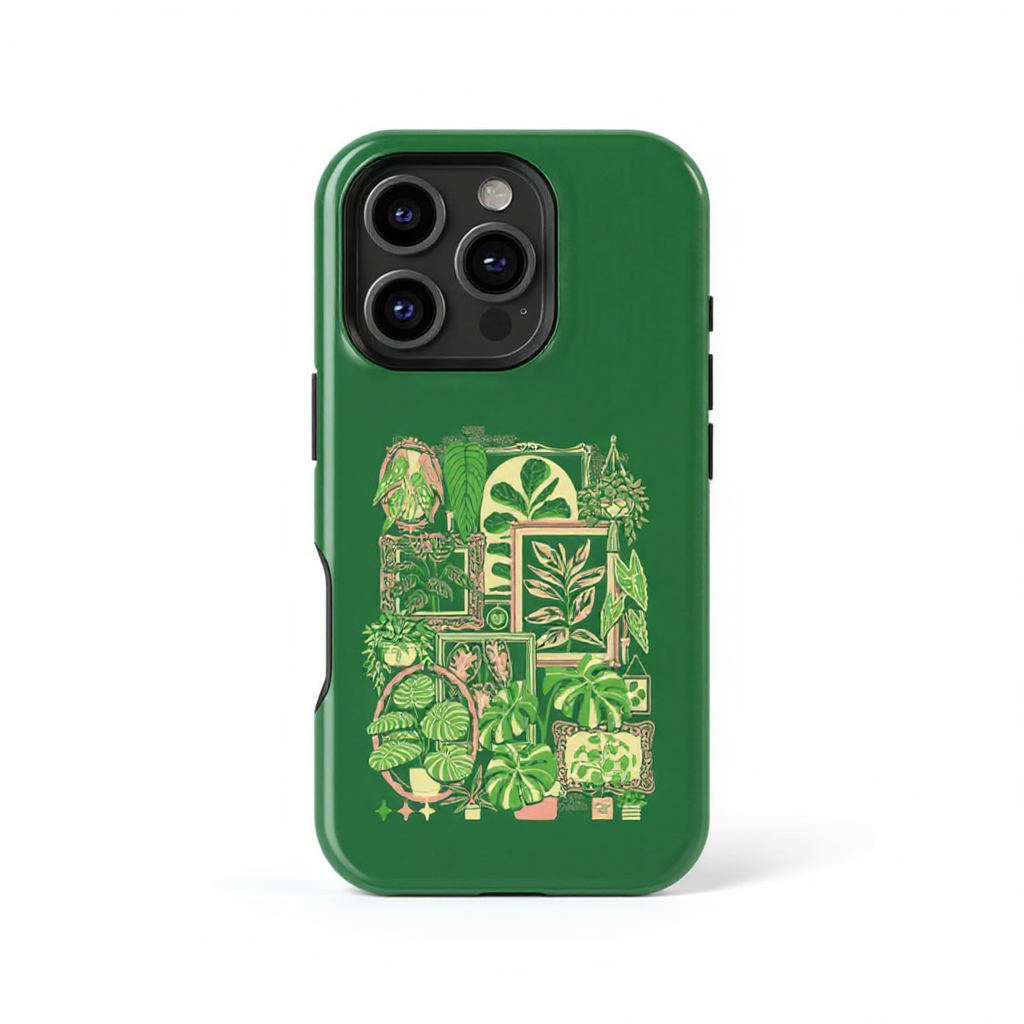 Botanical Green Art Tough Phone Case