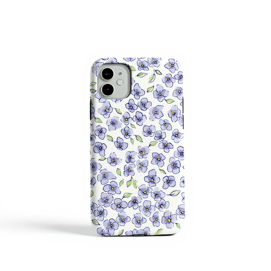 Charming Floral Design Tough Phone Case