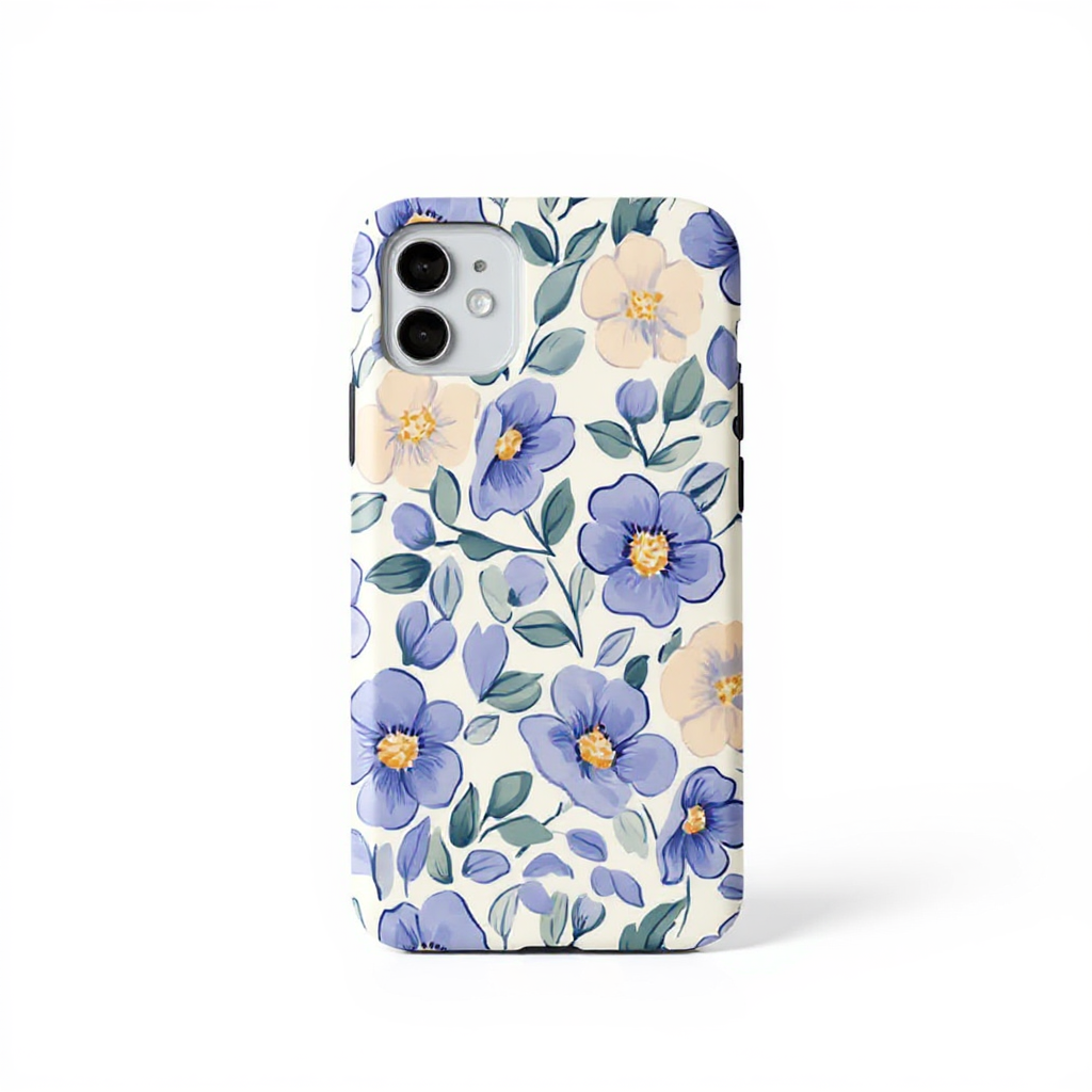 Charming Floral Design Tough Phone Case