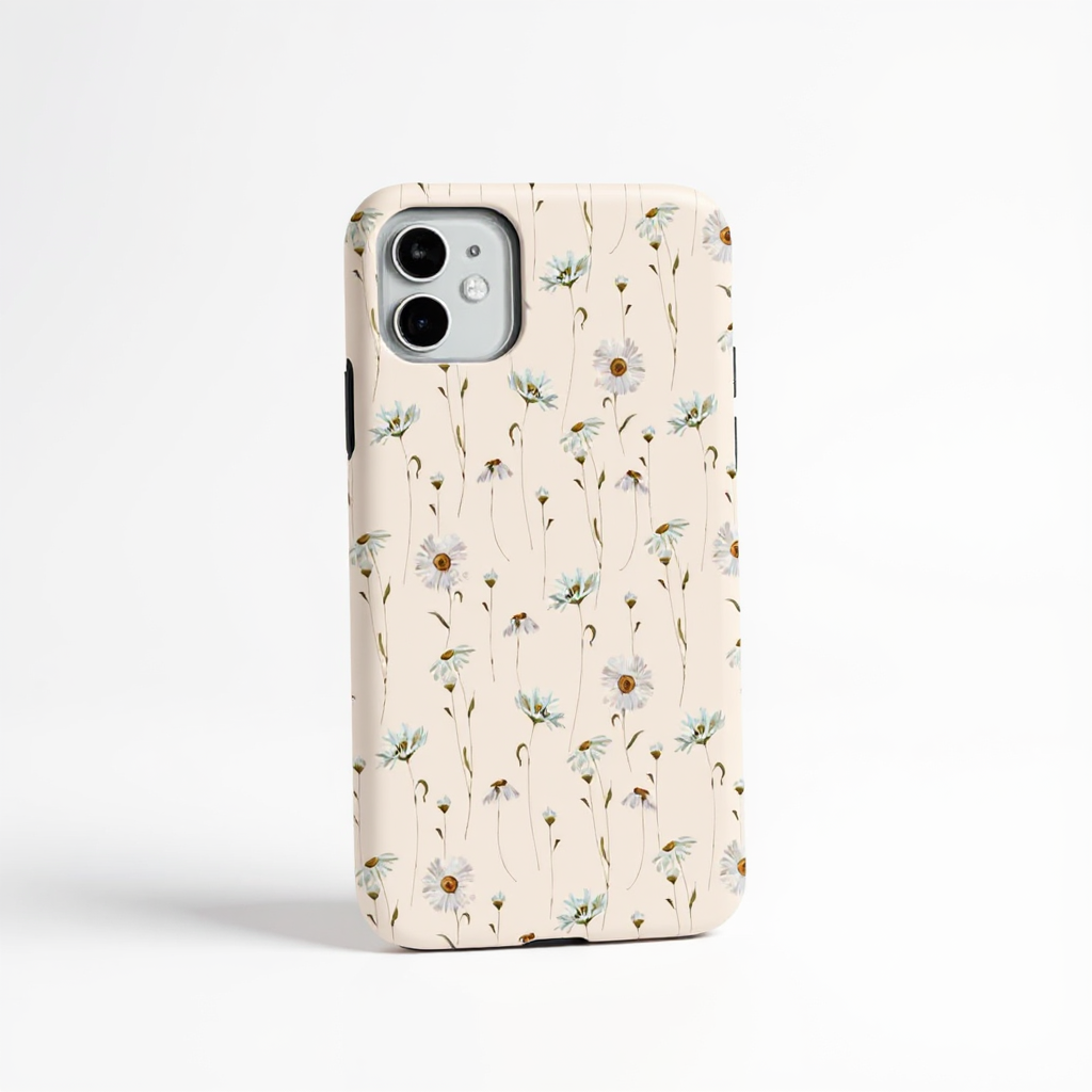 Charming Floral Design Tough Phone Case