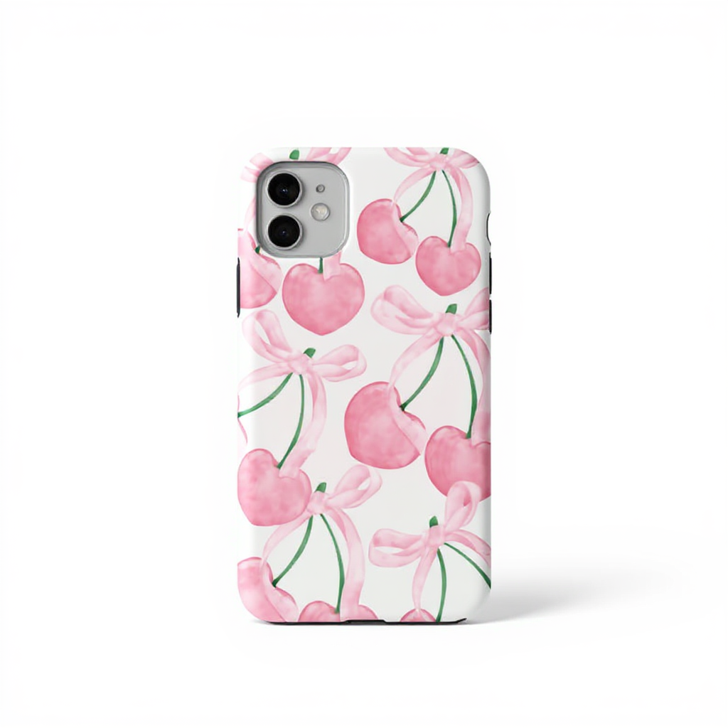Charming Pink Cherry Blossom Tough Phone Case