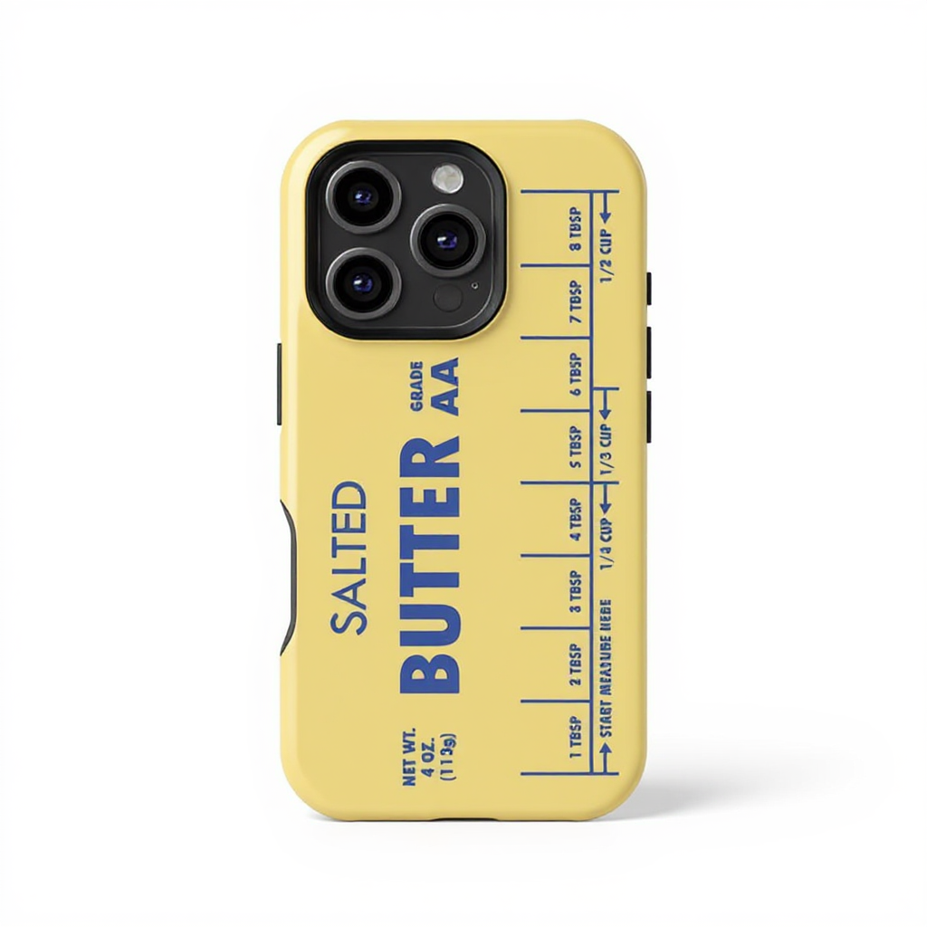 Charming Salted Butter Graphic Tough Phone Case