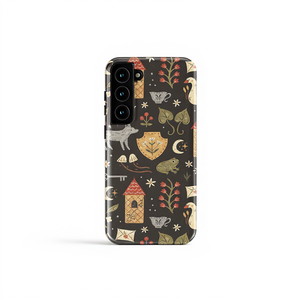 Charming Woodland Creatures Tough Phone Case