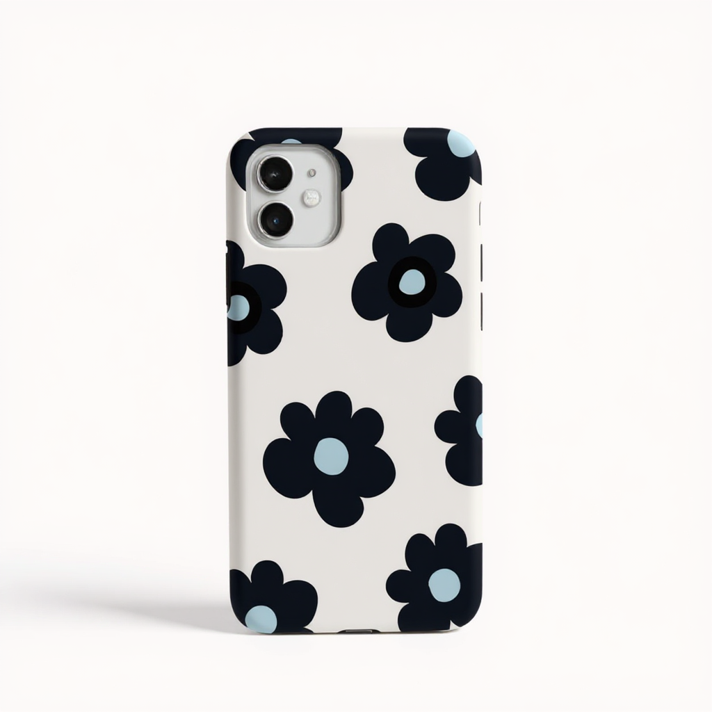Chic Floral Pattern Tough Phone Case
