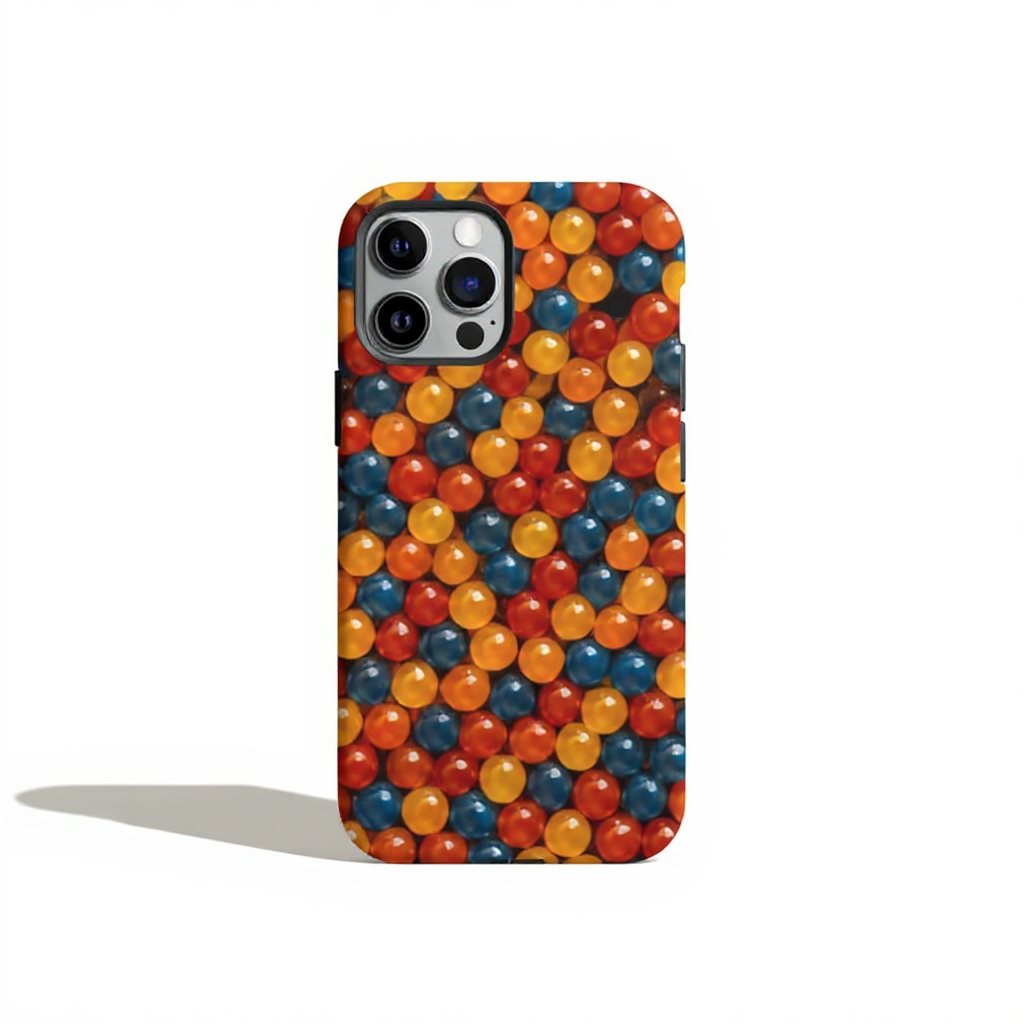 Colorful Marble Pattern Tough Phone Case
