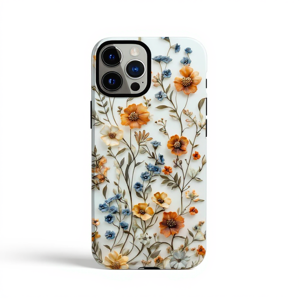 Delicate Floral Design Tough Phone Case