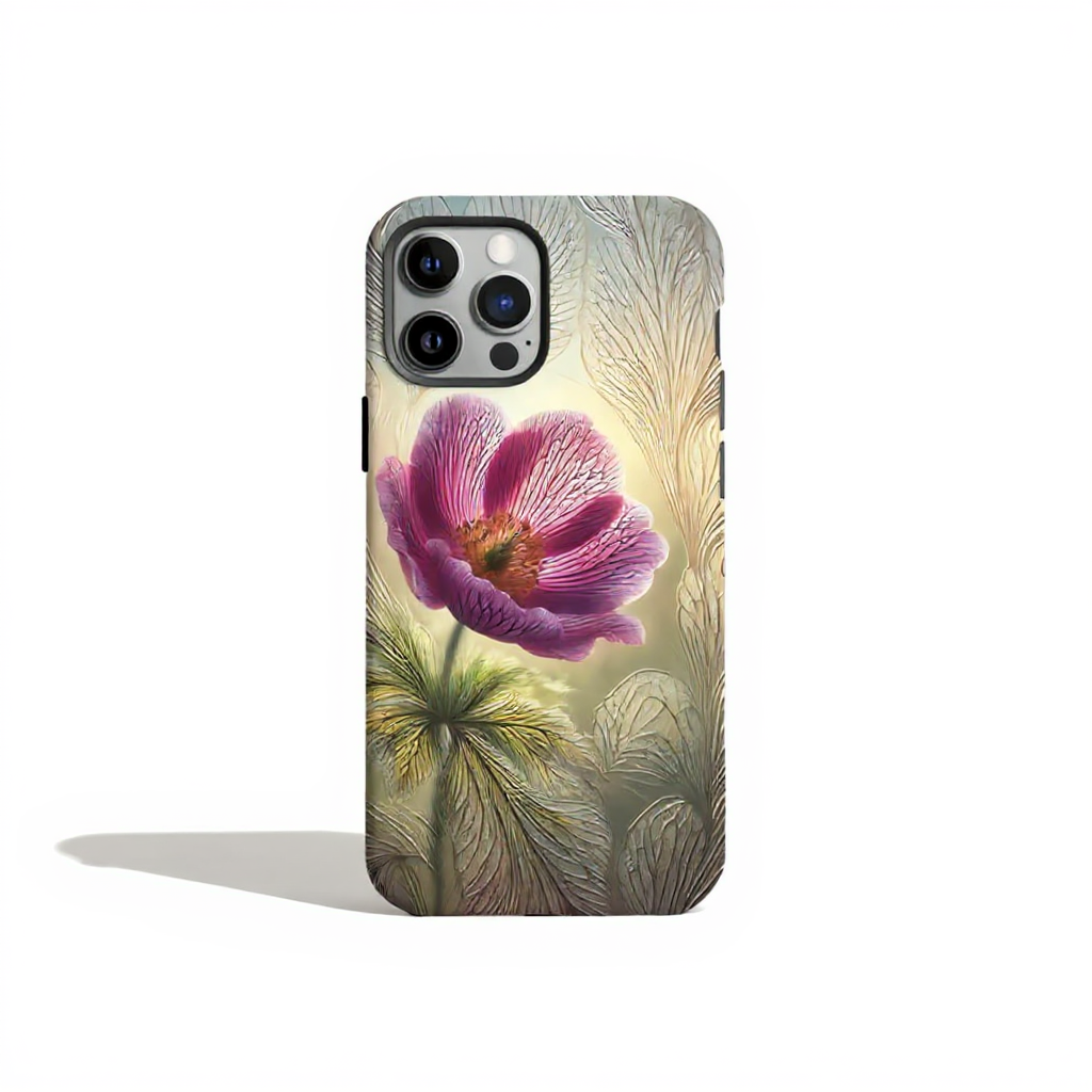 Elegant Floral Art Tough Phone Case