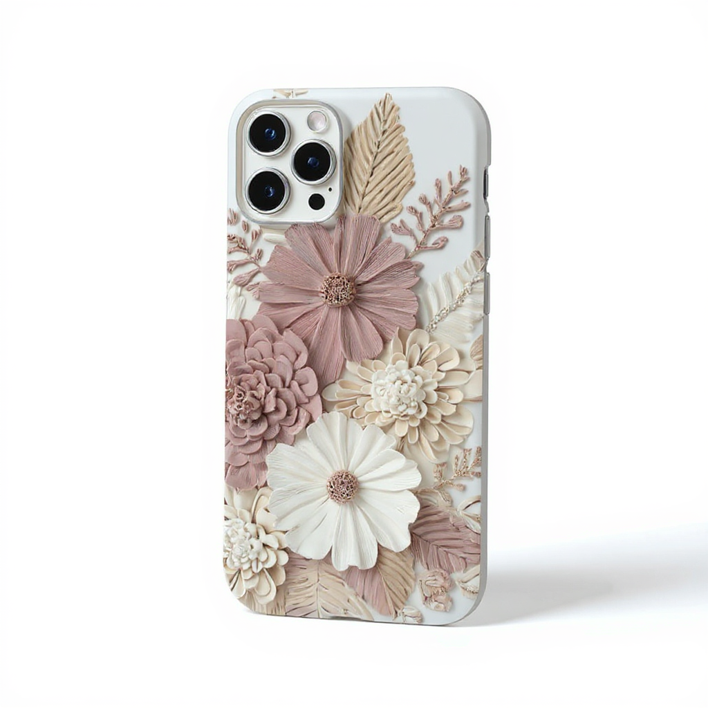 Elegant Floral Art Tough Phone Case