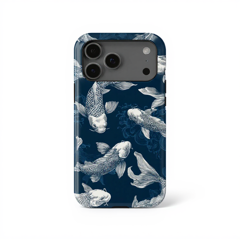 Elegant Koi Fish Design Tough Phone Case