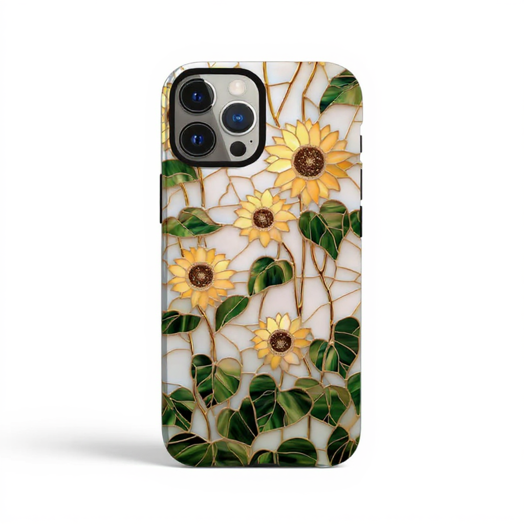 Elegant Sunflower Garden Tough Phone Case
