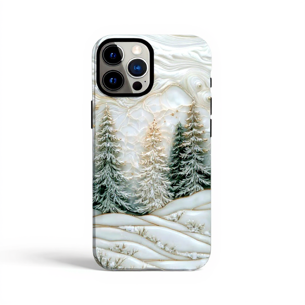 Elegant Winter Landscape Tough Phone Case