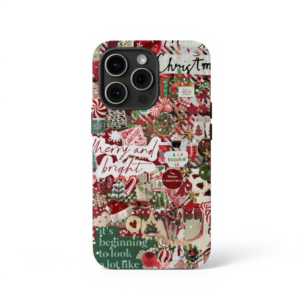 Festive Holiday Cheer Tough Phone Case