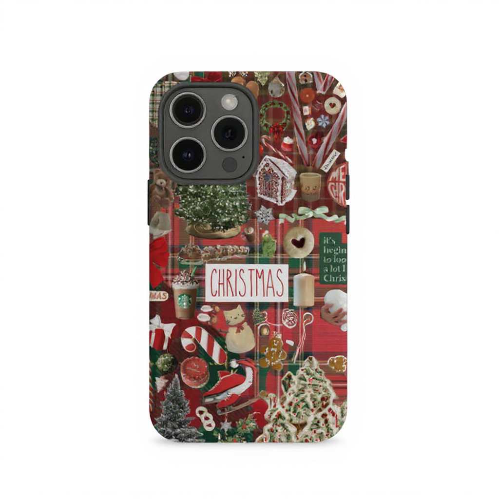 Festive Holiday Decor Tough Phone Case