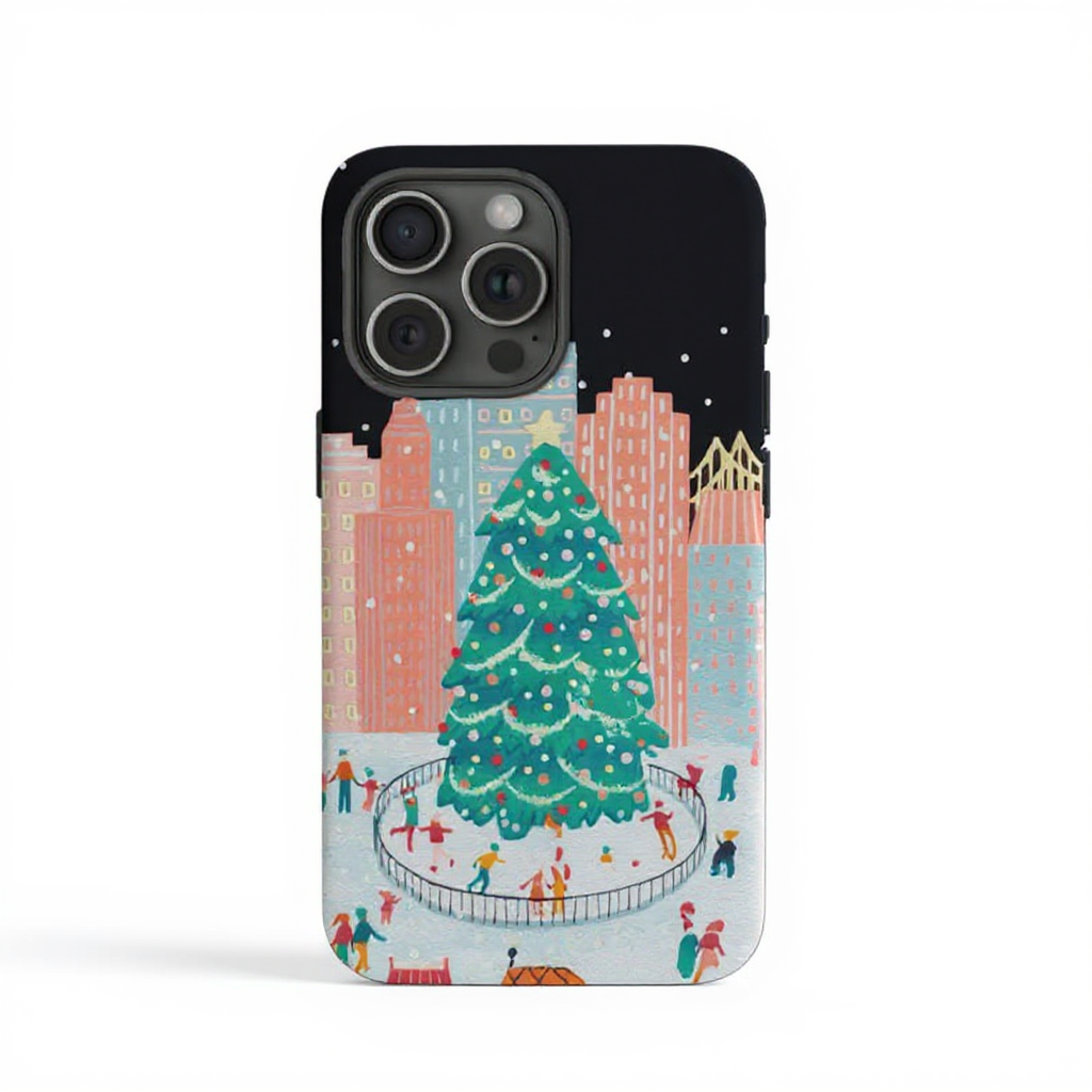 Festive Winter Wonderland Tough Phone Case