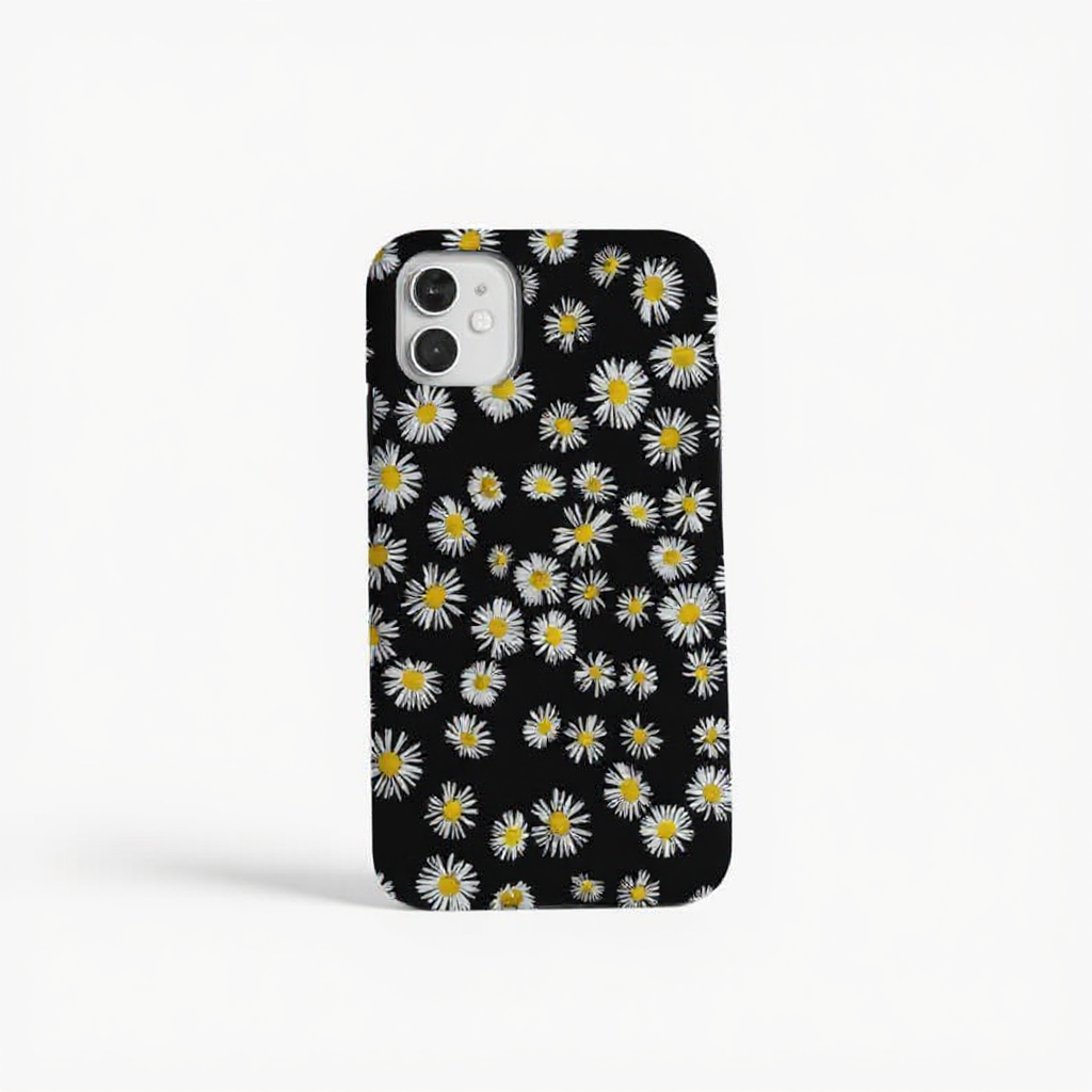 Floral Daisy Pattern Tough Phone Case