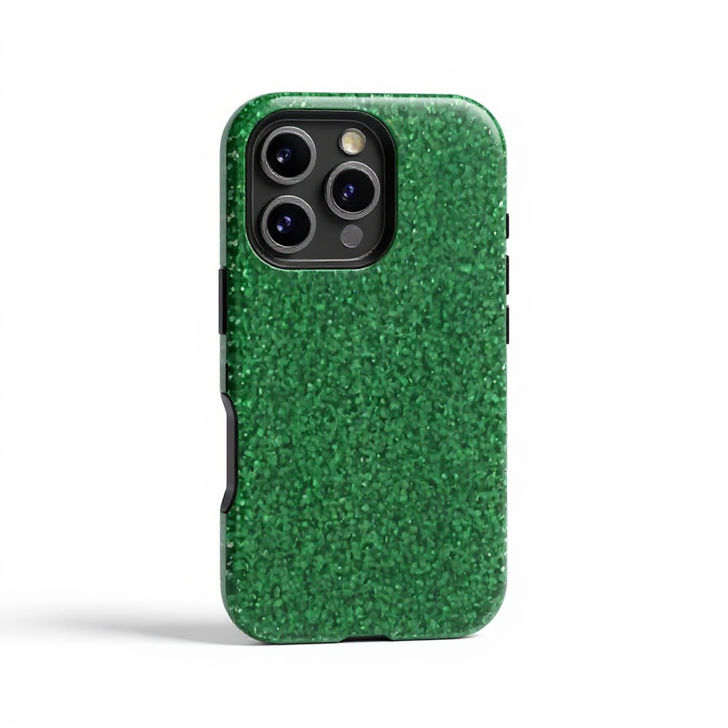 Glittering Green Sparkle Tough Phone Case