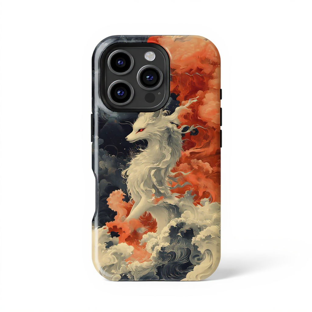 Majestic Fox Spirit Art Tough Phone Case