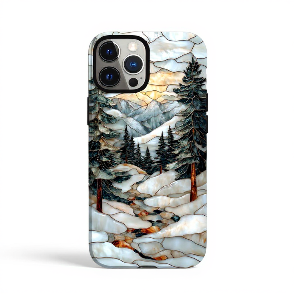 Mountain Stream Landscape Tough Phone Case