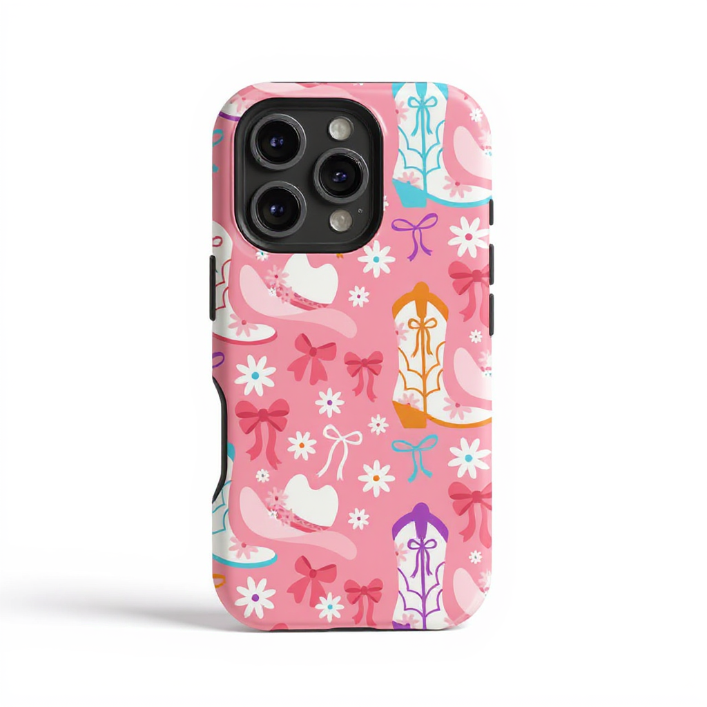 Playful Pink Ballet Slippers Tough Phone Case