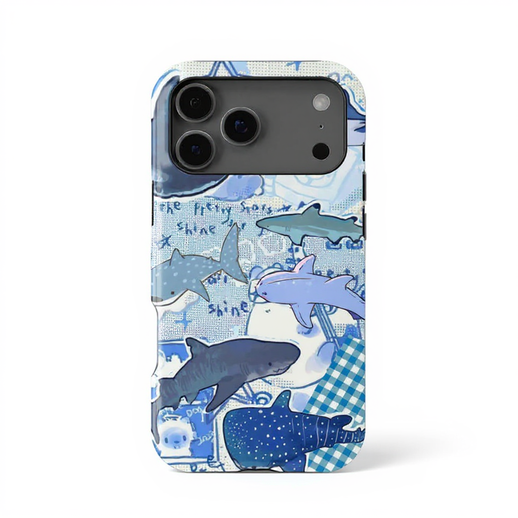 Playful Underwater Adventure Tough Phone Case