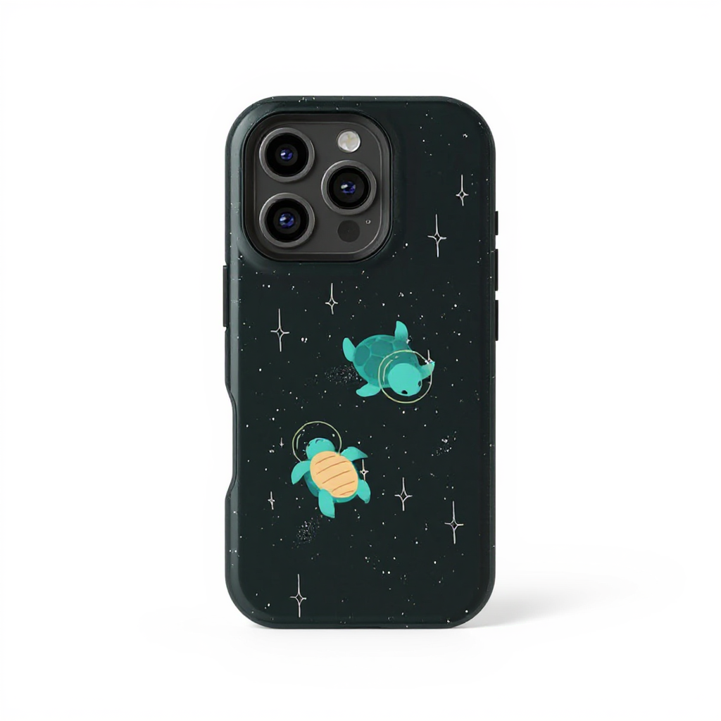Space Adventure Turtles Tough Phone Case