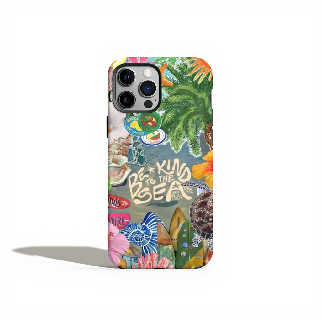 Tropical Paradise Vibes Tough Phone Case