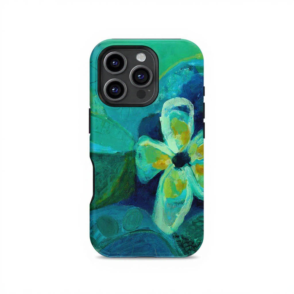 Vibrant Floral Art Tough Phone Case
