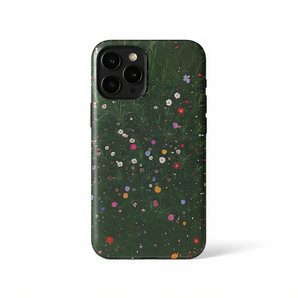Vibrant Floral Garden Tough Phone Case