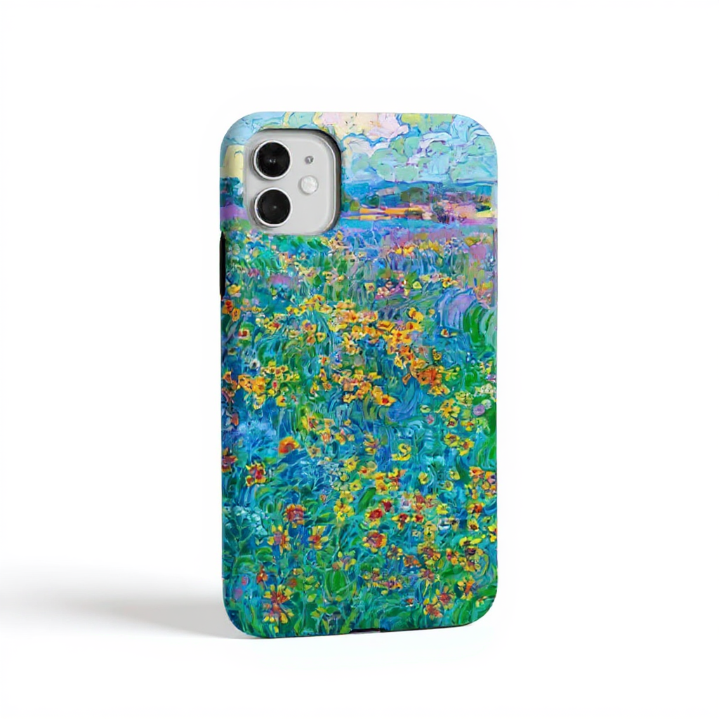 Vibrant Floral Garden Tough Phone Case