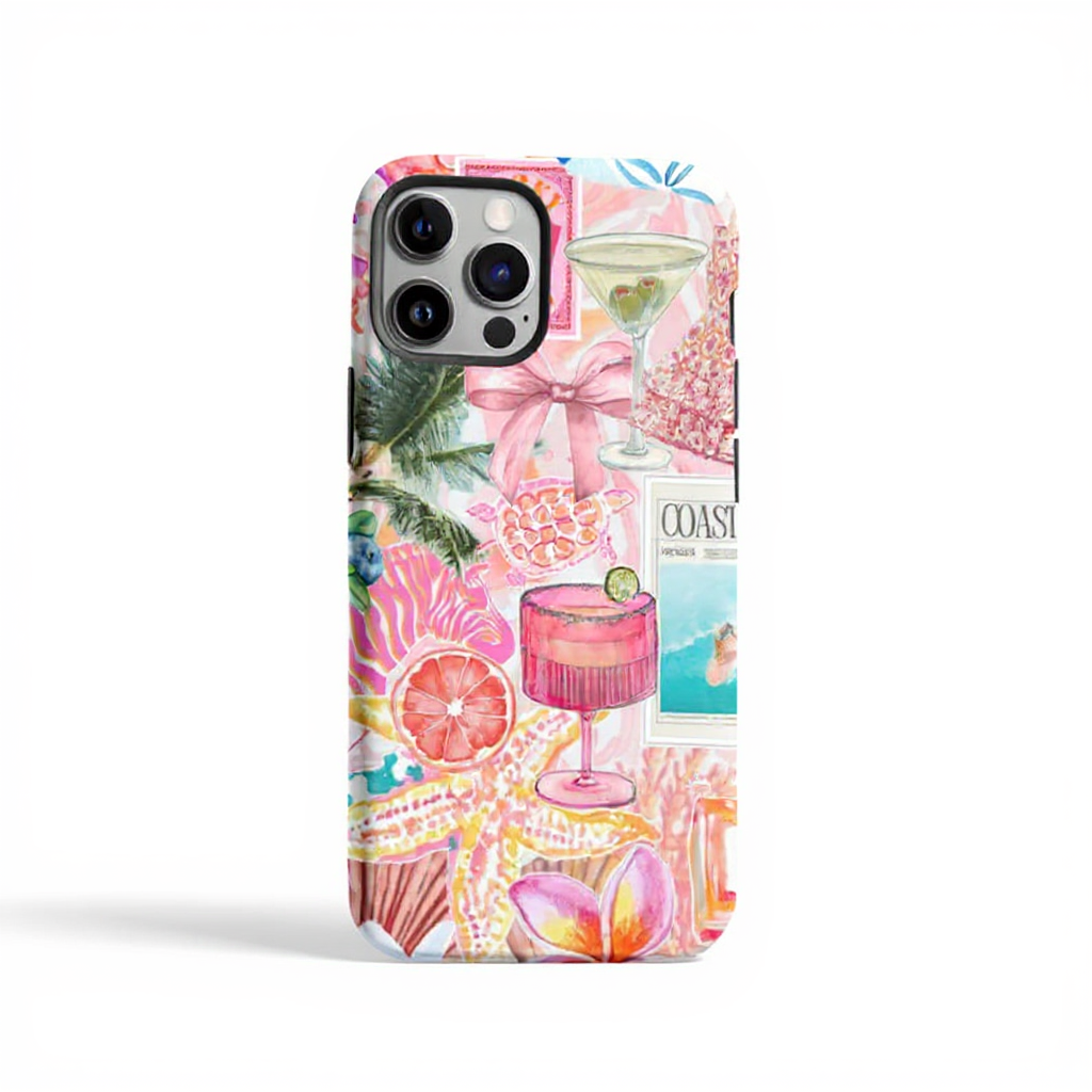 Vibrant Tropical Vibes Tough Phone Case