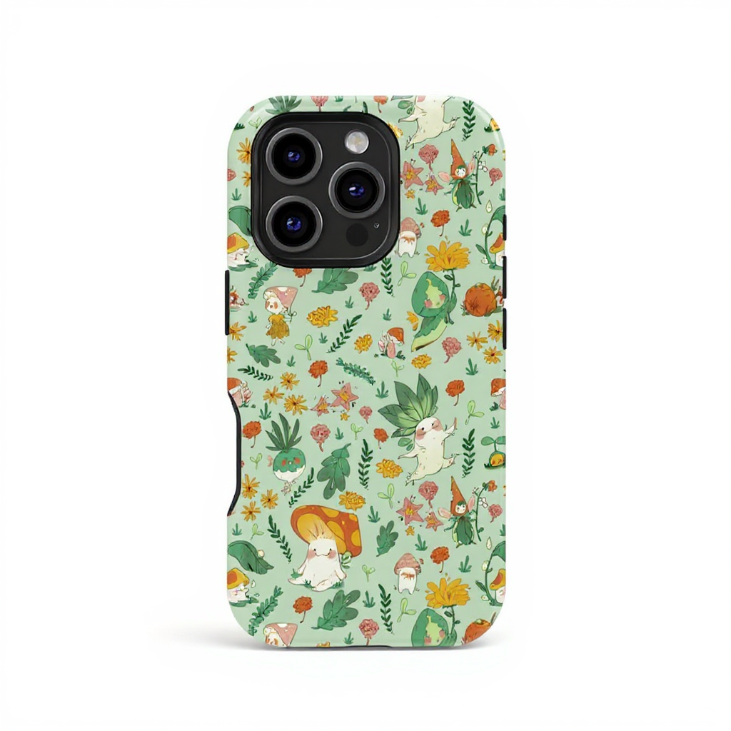 Whimsical Forest Creatures Tough Phone Case