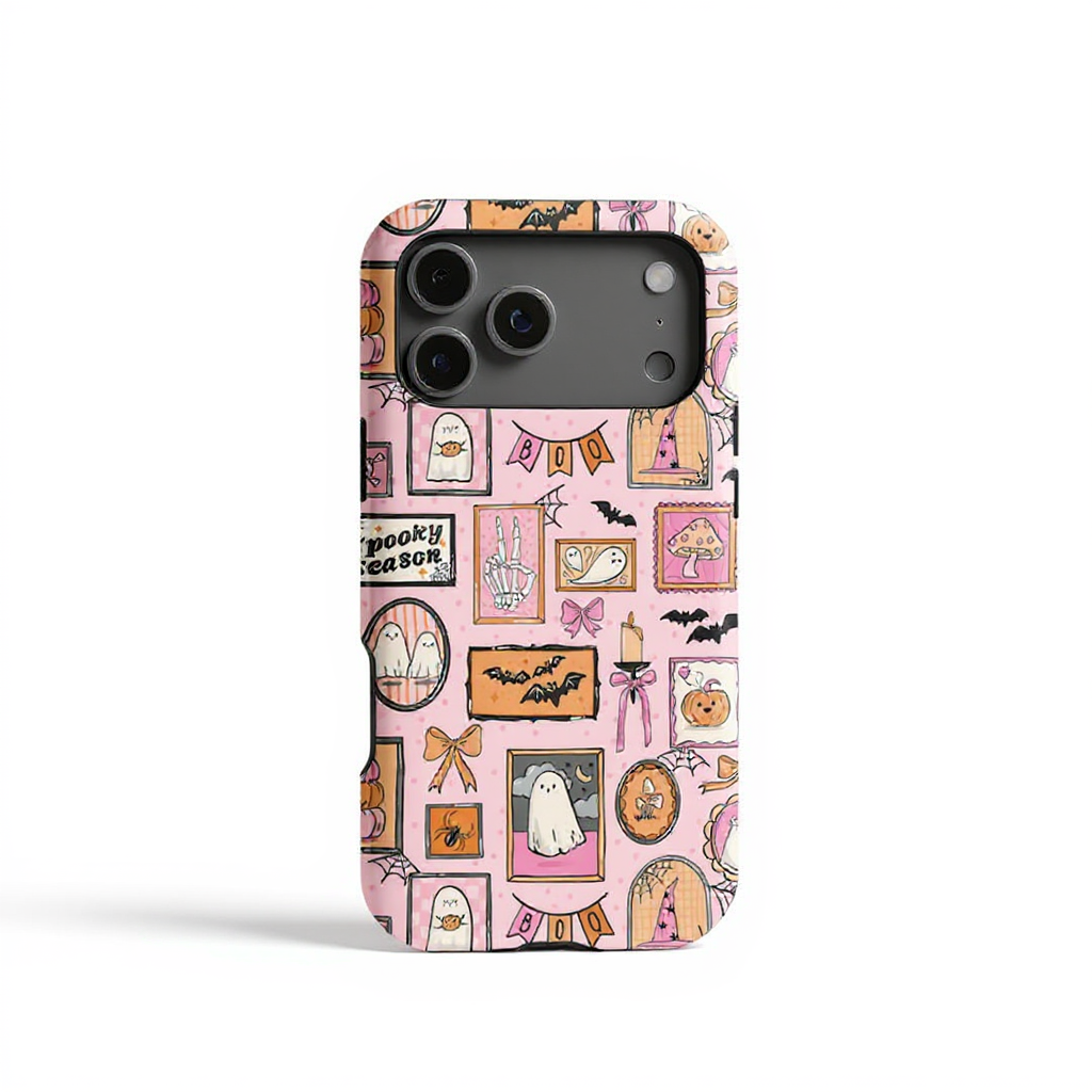 Whimsical Halloween Artwork Tough Phone Case
