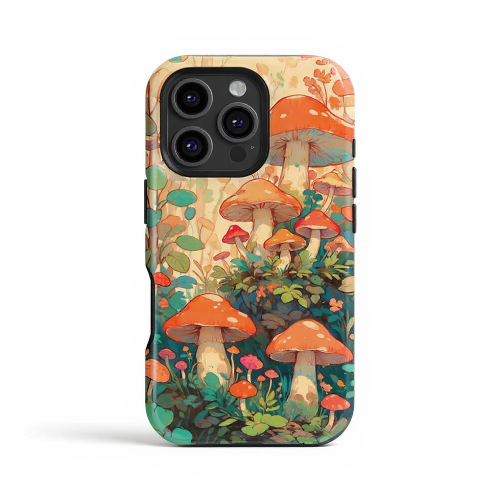 Whimsical Mushroom Forest Tough Phone Case