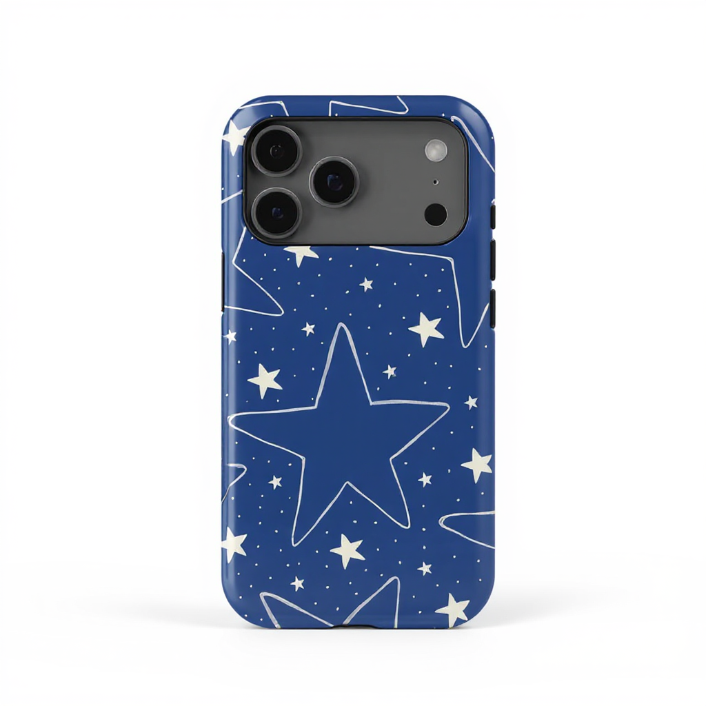 Whimsical Starry Night Tough Phone Case